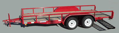 Tandem Axle Medium Frame Trailer